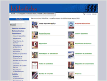 Tablet Screenshot of bibliofiche.com